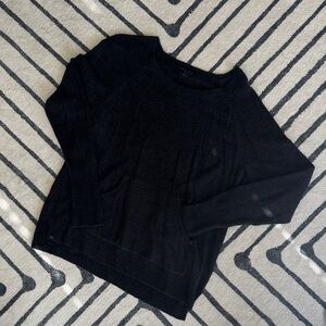 Barefoot Dreams CozyChic Lite Black Sweater